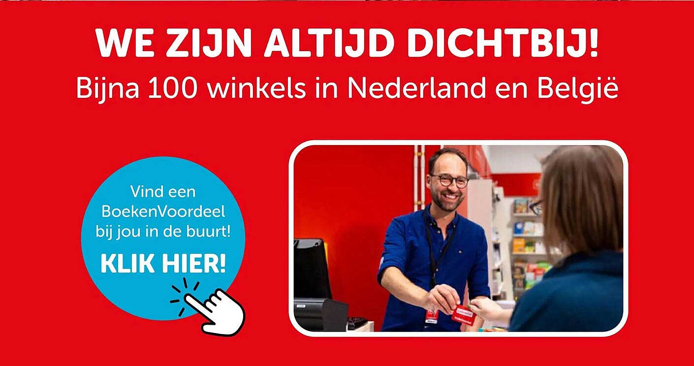 Vind een BoekenVoordeel bij jou in de buurt! KLIK HIER!