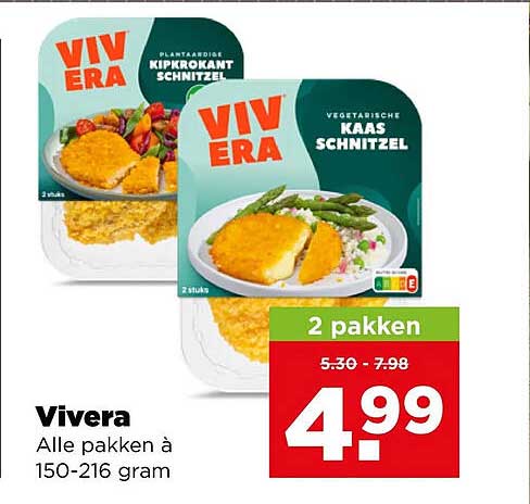 Vivera Alle pakken à 150-216 gram