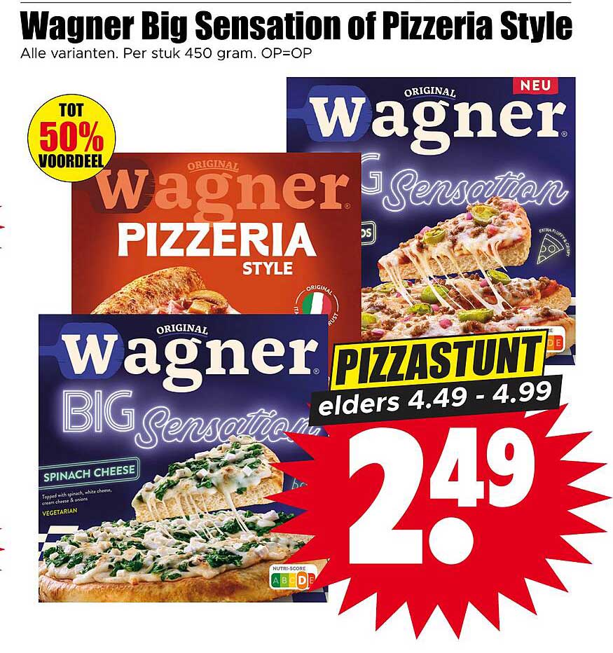 Wagner Big Sensation of Pizzeria Style
