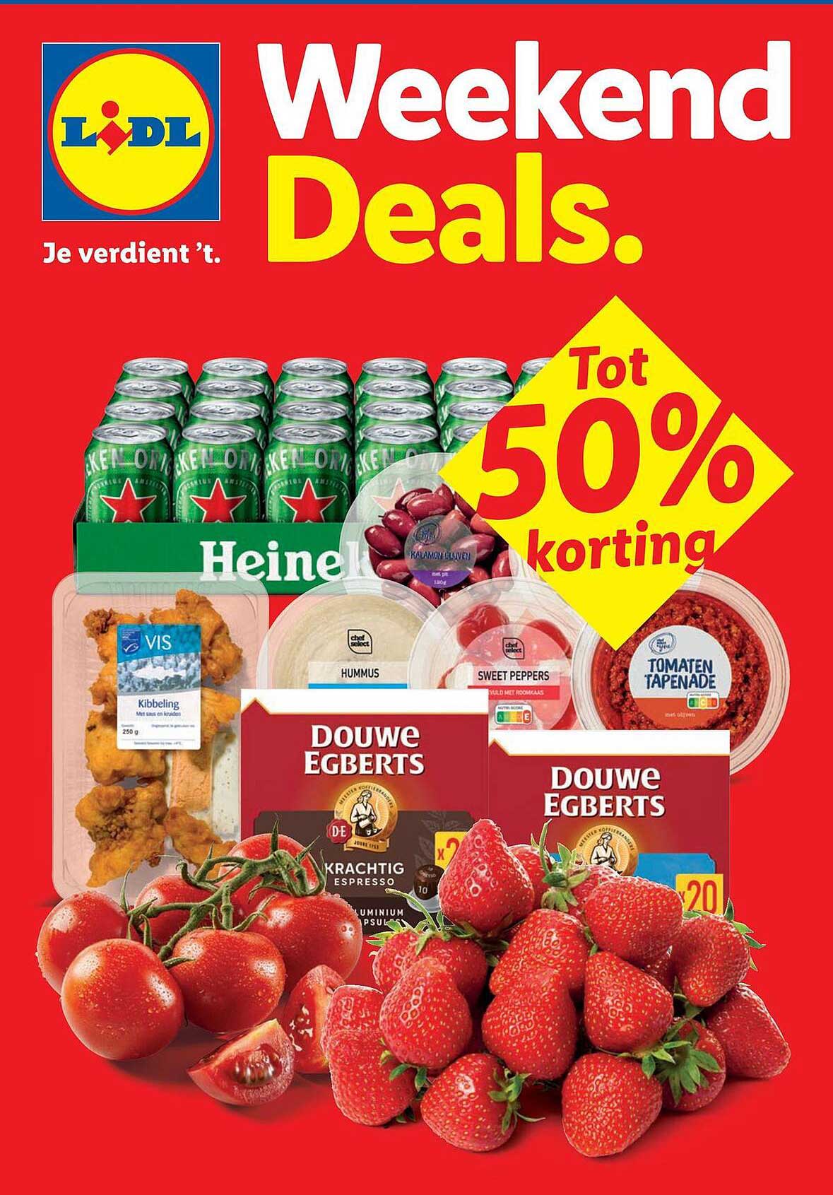 Weekend Deals. Tot 50% korting
