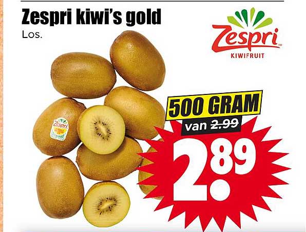 Zespri kiwi's gold Los. 500 GRAM