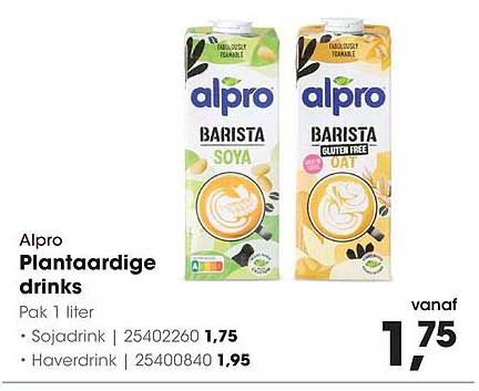 Alpro Plantaardige drinks
