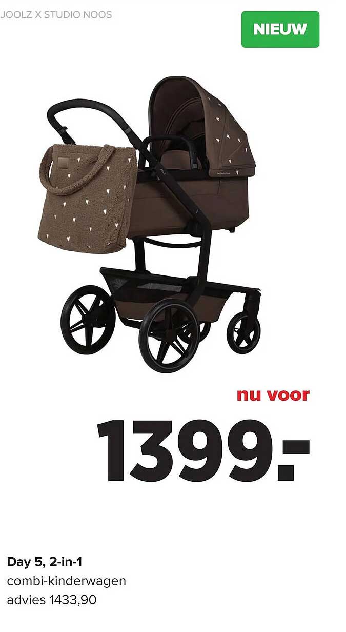 Day 5, 2-in-1 combi-kinderwagen