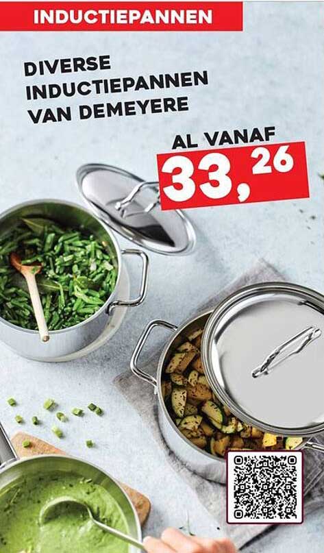 DIVERSE INDUCTIEPANNEN VAN DEMEYERE