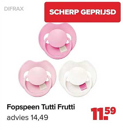 Fopspeen Tutti Frutti