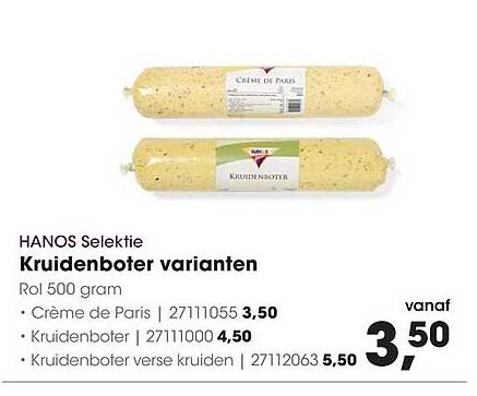 HANOS Selectie Kruidenboter varianten