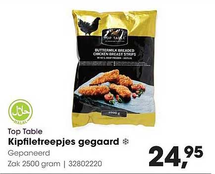 Kipfiletreepjes gegaard