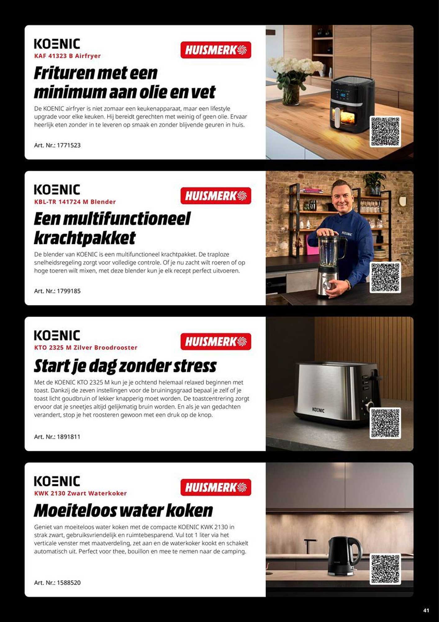 KOENIC KAF 41323 B Airfryer