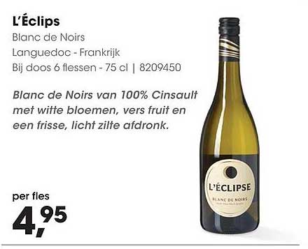 L'Éclips Blanc de Noirs