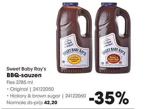 Sweet Baby Ray's BBQ-sauzen