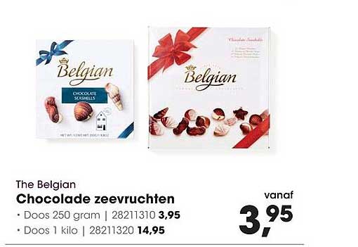 The Belgian Chocolade zeefruitchten