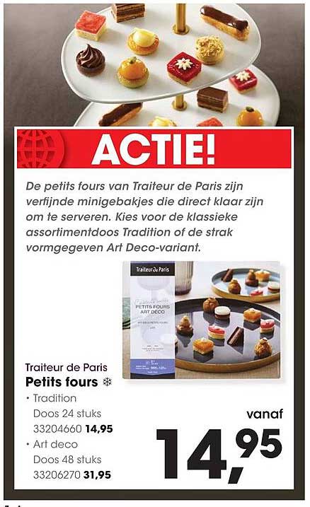 Traiteur de Paris Petits fours