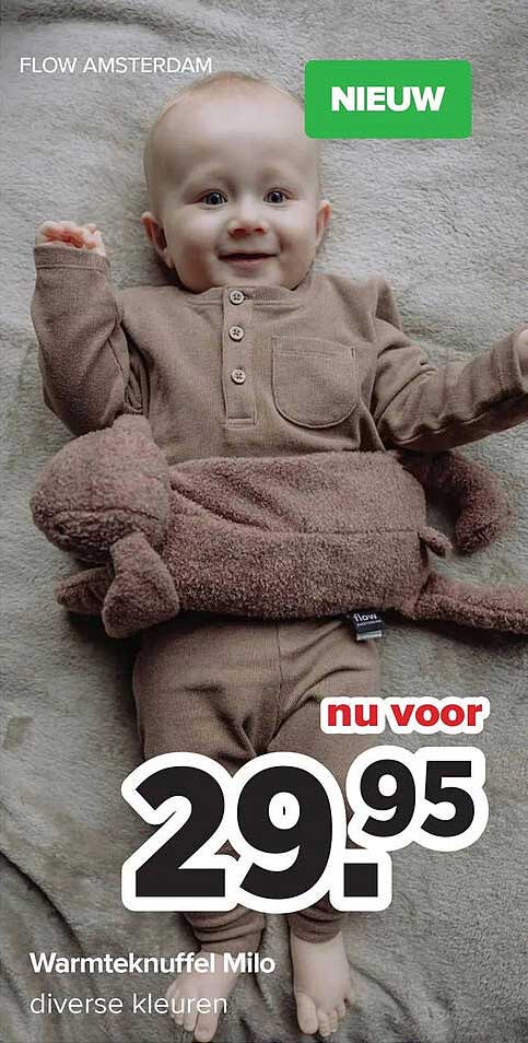 Warmteknuffel Milo diverse kleuren