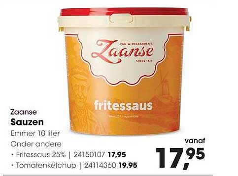 Zaanse Sauzen fritessaus
