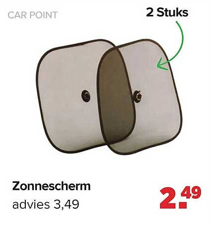 Zonnescherm 2 Stuks