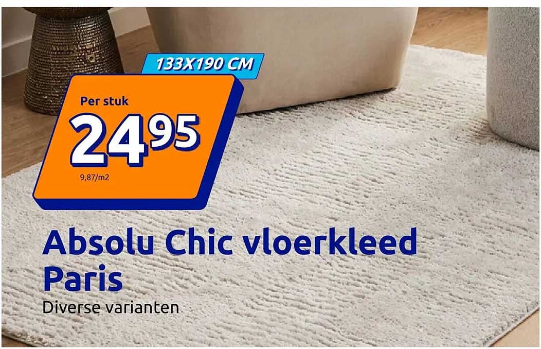Absolu Chic vloerkleed Paris