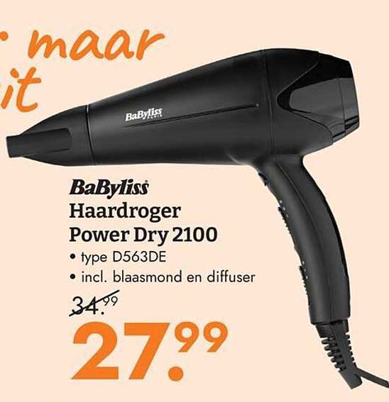 BaByliss Haardroger Power Dry 2100