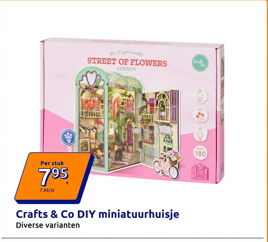 Crafts & Co DIY miniatuurhuisje Diverse varianten