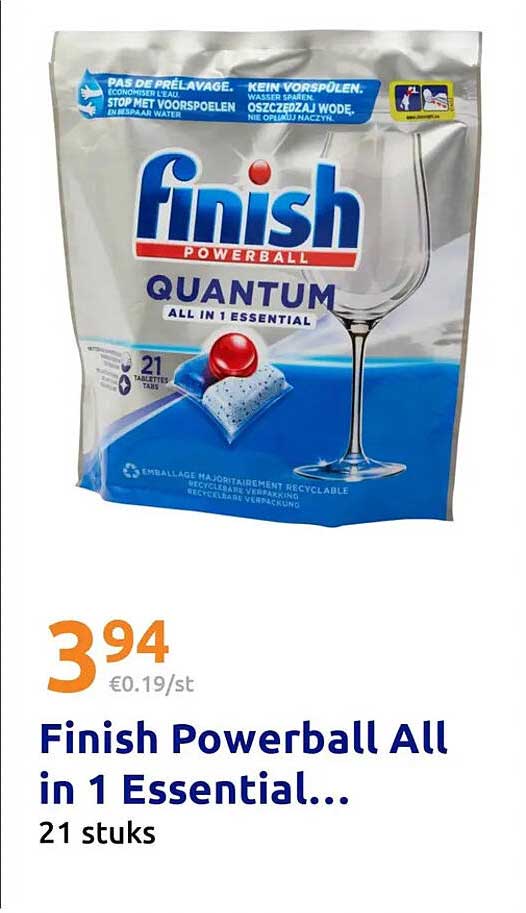 Finish Powerball All in 1 Essential...