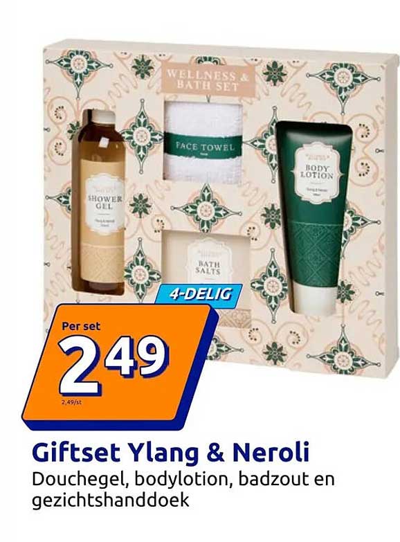 Giftset Ylang & Neroli 4-delig