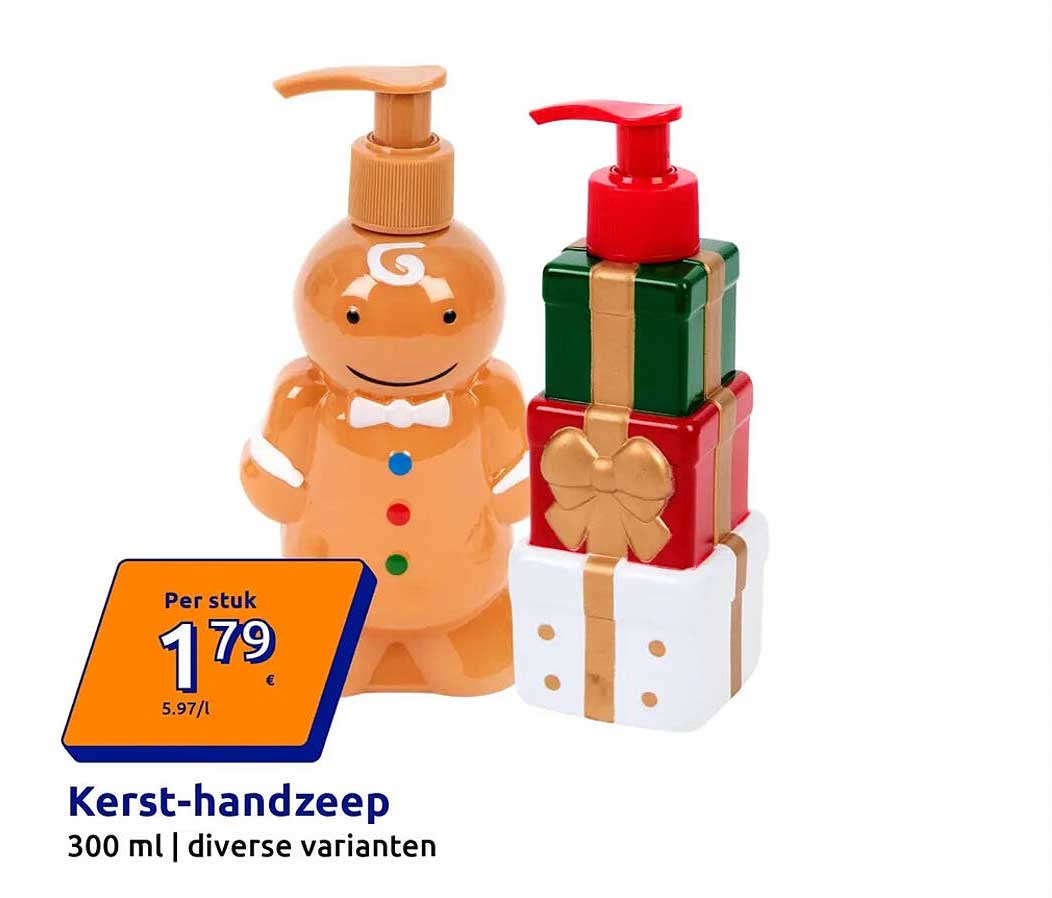 Kerst-handzeep 300 ml | diverse varianten