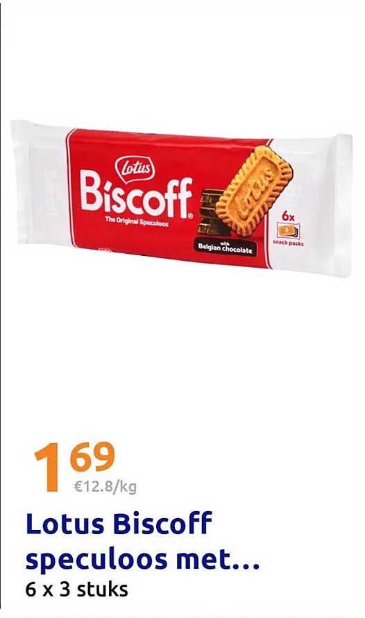 Lotus Biscoff speculoos met...