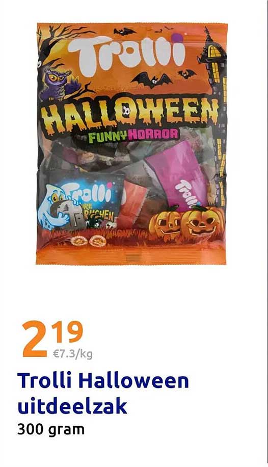 Trolli Halloween uitdeelzak 300 gram