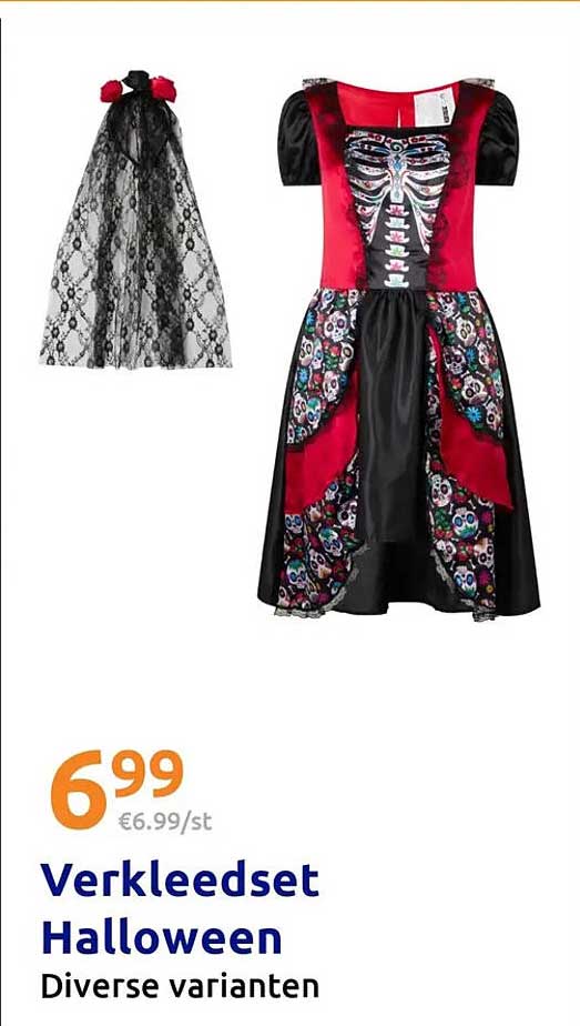 Verkleedset Halloween Diverse varianten