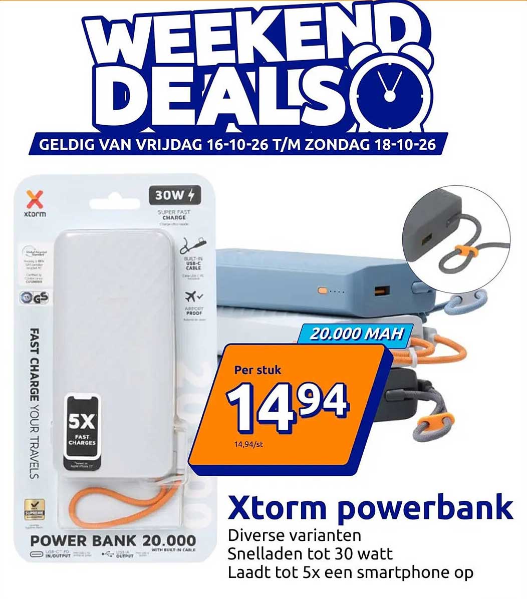 Xtorm powerbank