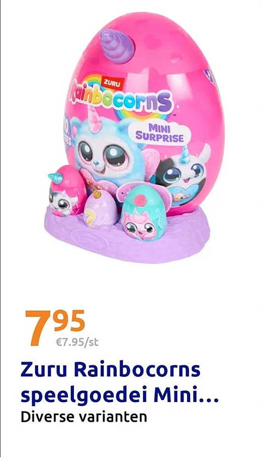Zuru Rainbocorns speelgoedei Mini...