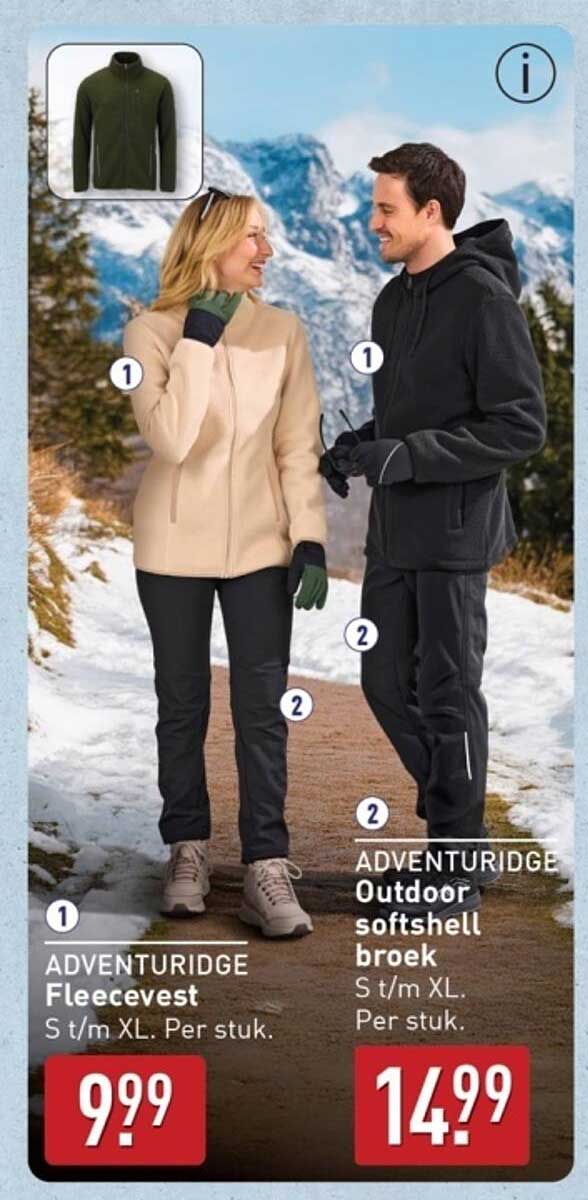 ADVENTURIDGE Fleecevest