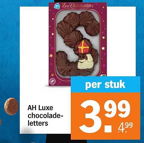 AH Luxe chocoladeletters