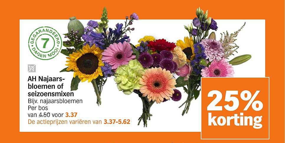 AH Najaar-bloemen of seizoensmixen