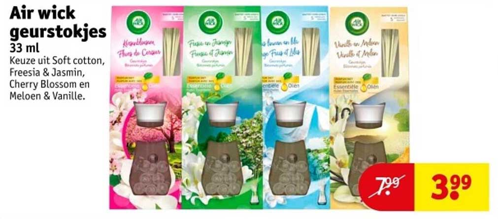 Air wick geurstokjes 33 ml