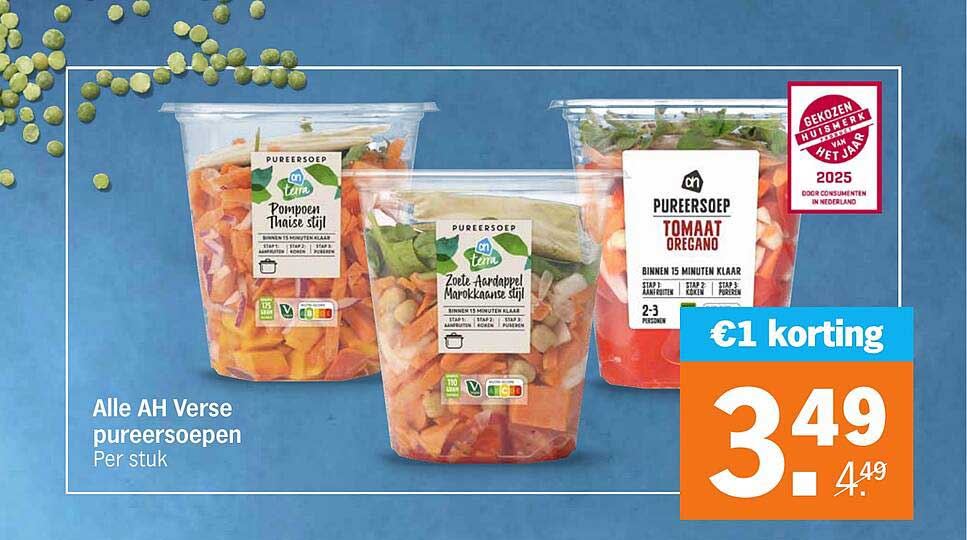 Alle AH Verse pureersoepen