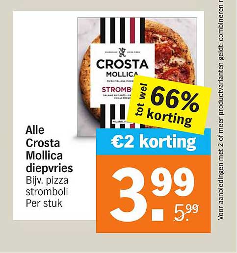 Alle Crosta Mollica diepvries