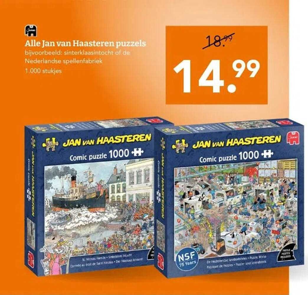 Alle Jan van Haasteren puzzels