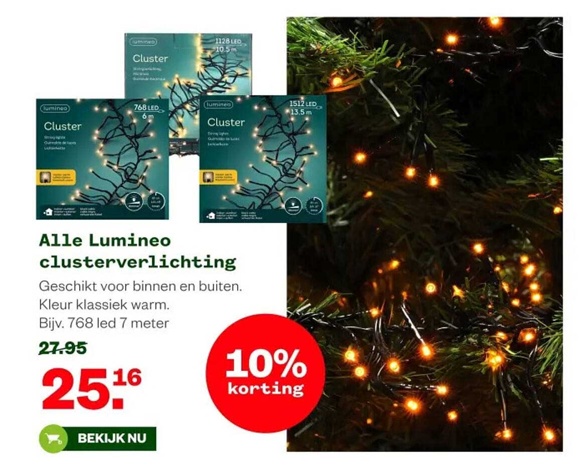 Alle Lumineo clusterverlichting