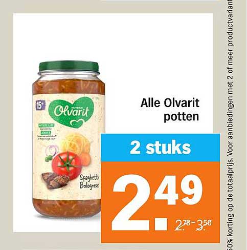 Alle Olvarit potten