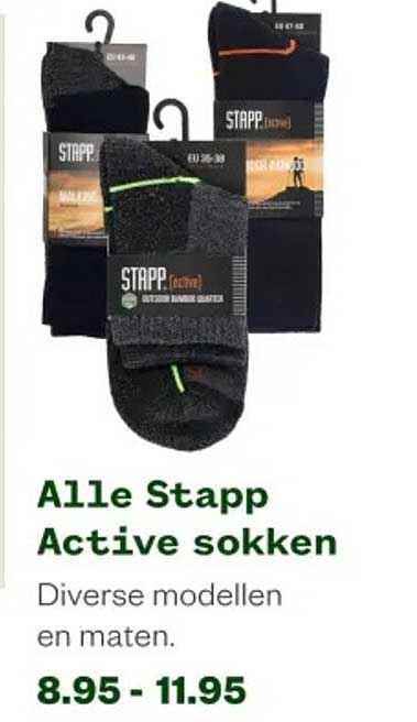 Alle Stapp Active sokken