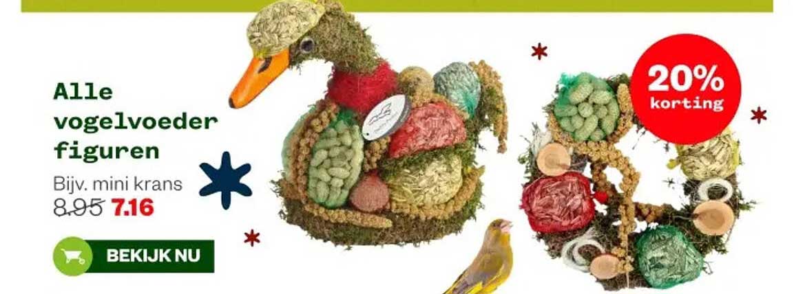 Alle vogelvoeder figuren