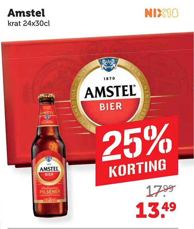 Amstel krat 24x30cl