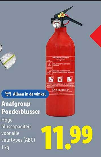 Anafgroup Poederblusser