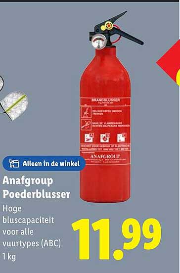 Anafgroup Poederblusser
