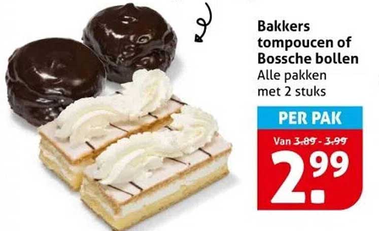 Bakkers tompoucen of Bossche bollen
