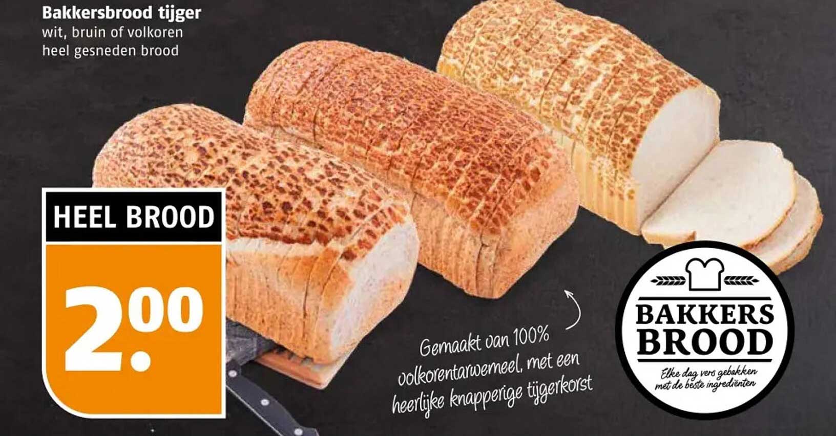Bakkersbrood tijger