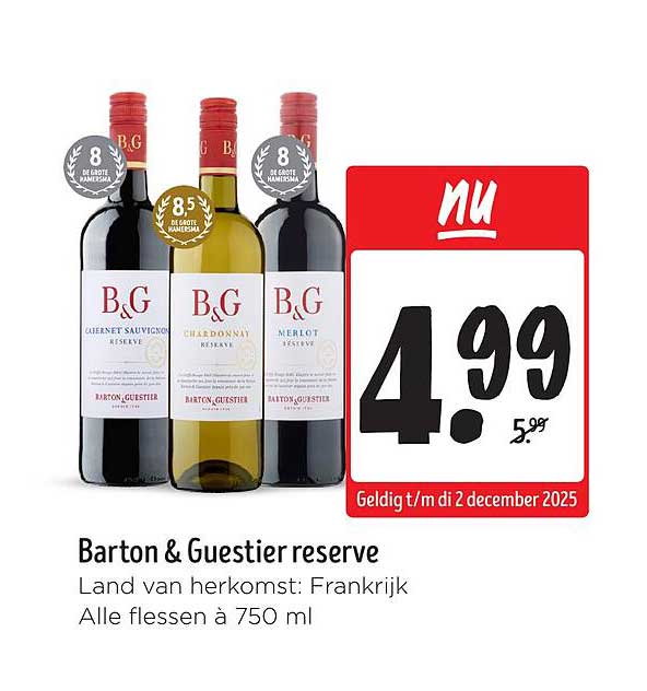Barton & Guestier reserve