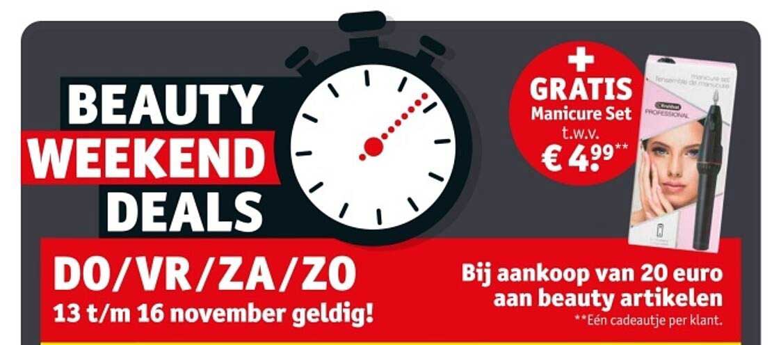 BEAUTY WEEKEND DEALS