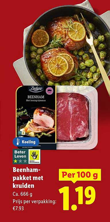 Beenham-pakket met kruiden