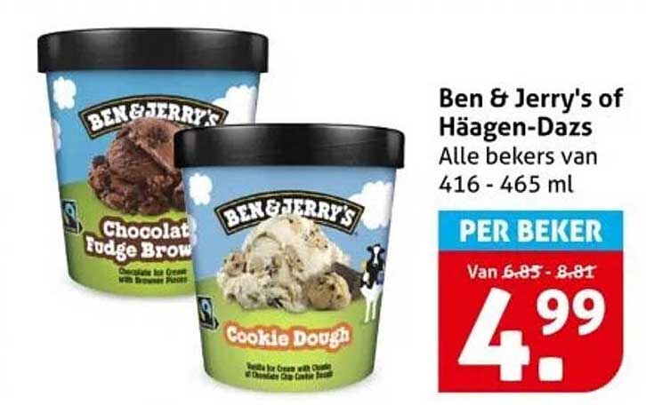 Ben & Jerry's of Häagen-Dazs